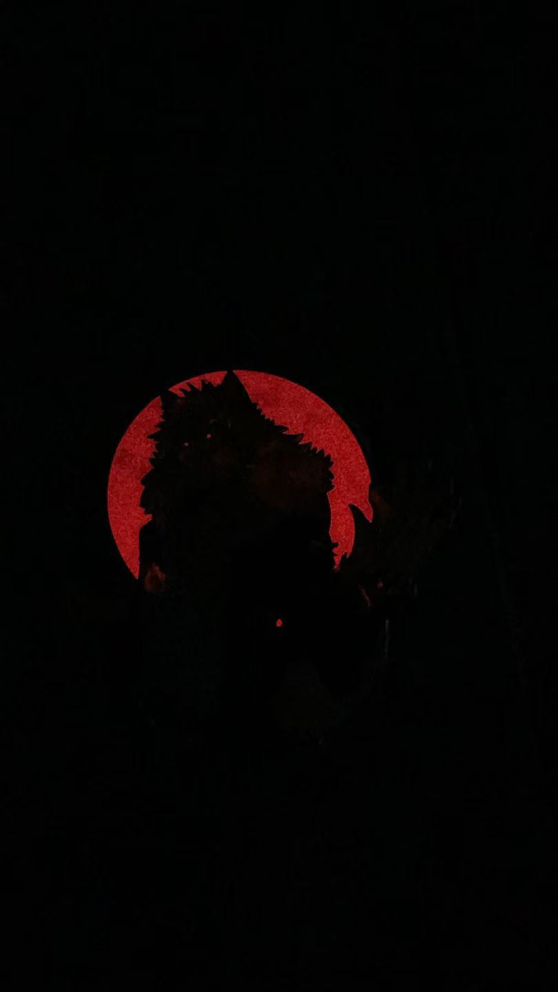 Blood Moon of the Wolf
