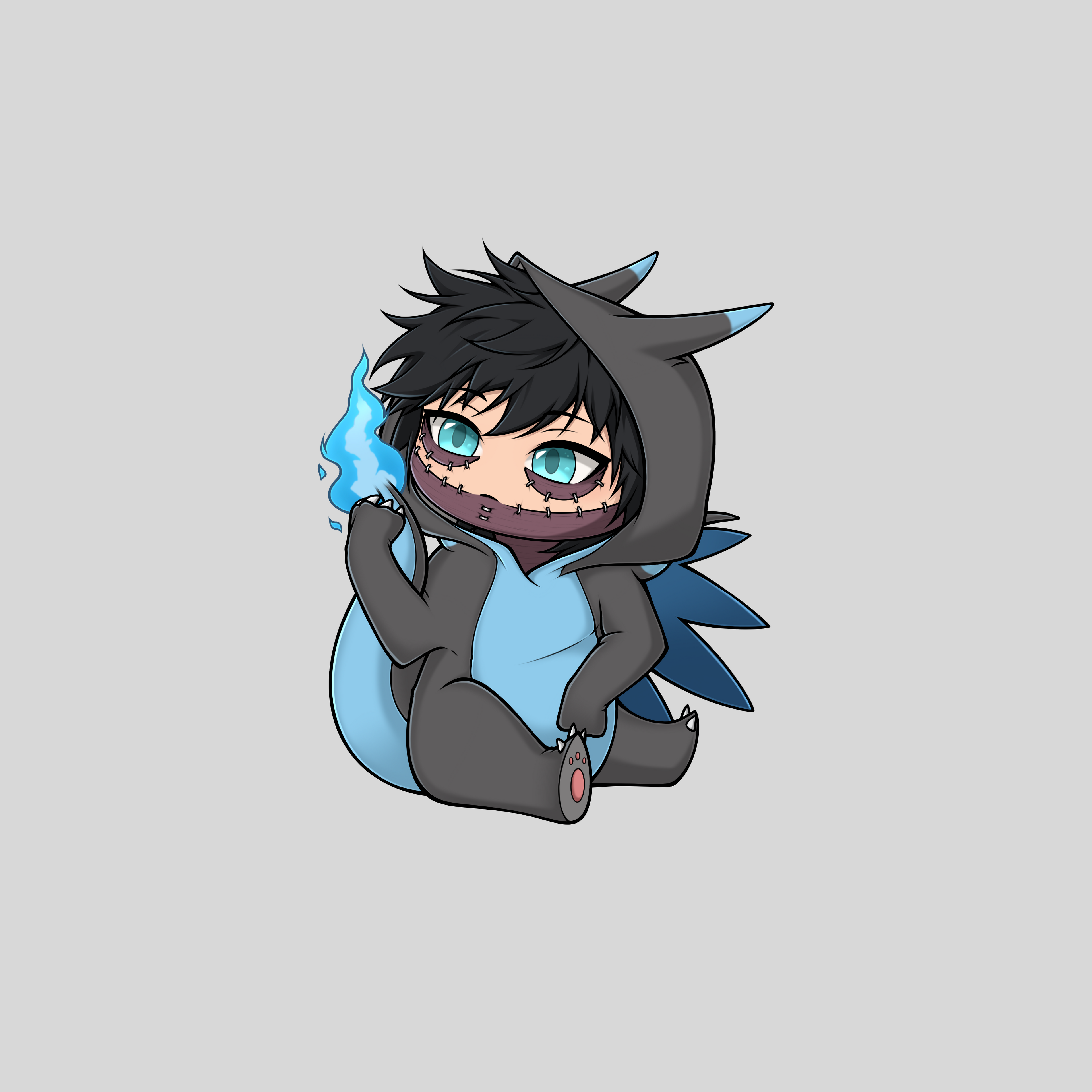 Charizard Dabi Chibi