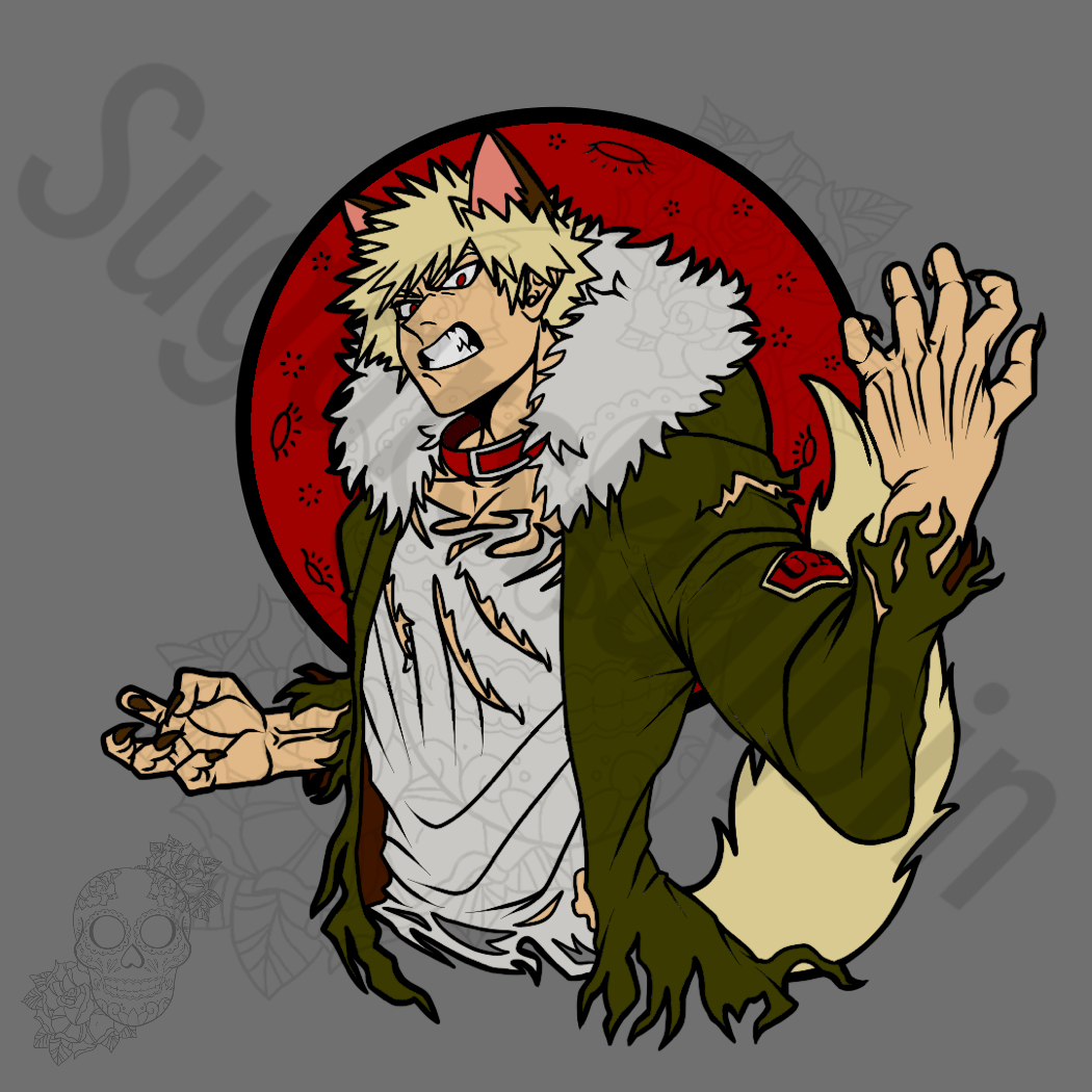 Blood Moon of the Wolf